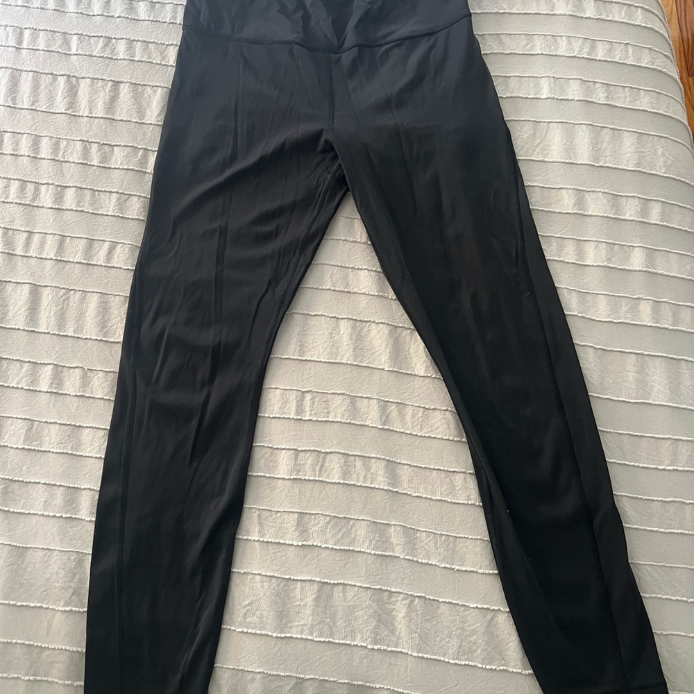 Athleta Black High-Waist 7/8th Leggings